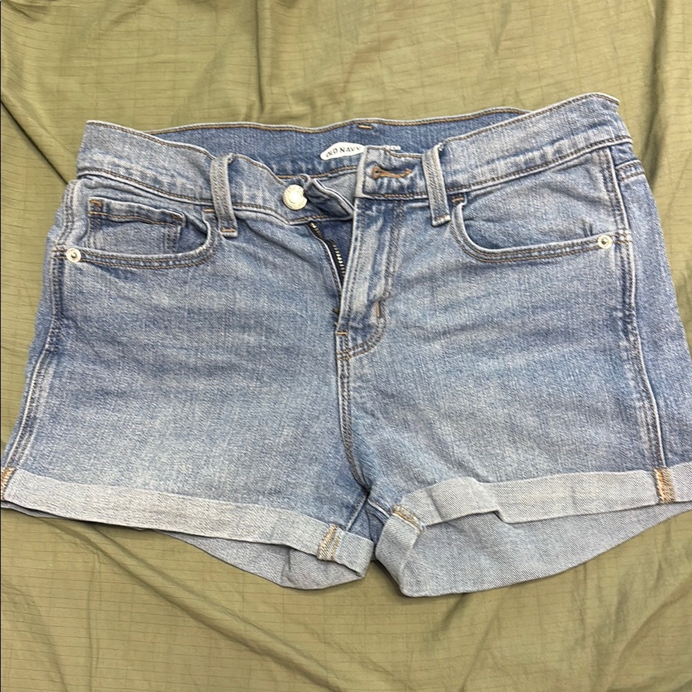 Old Navy Blue Jean Shorts Classic Cut-Off Style